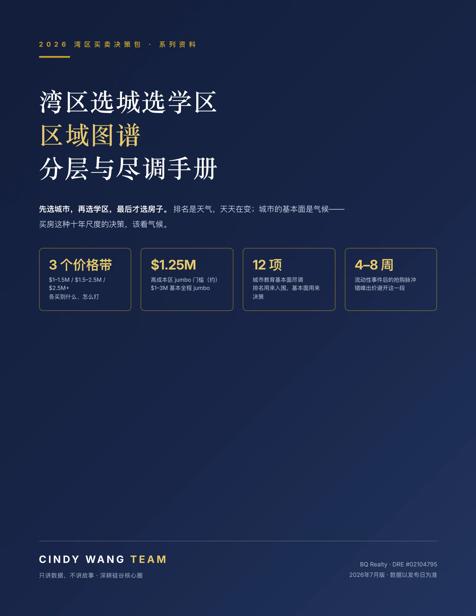 《湾区区域与学区情报图谱》封面